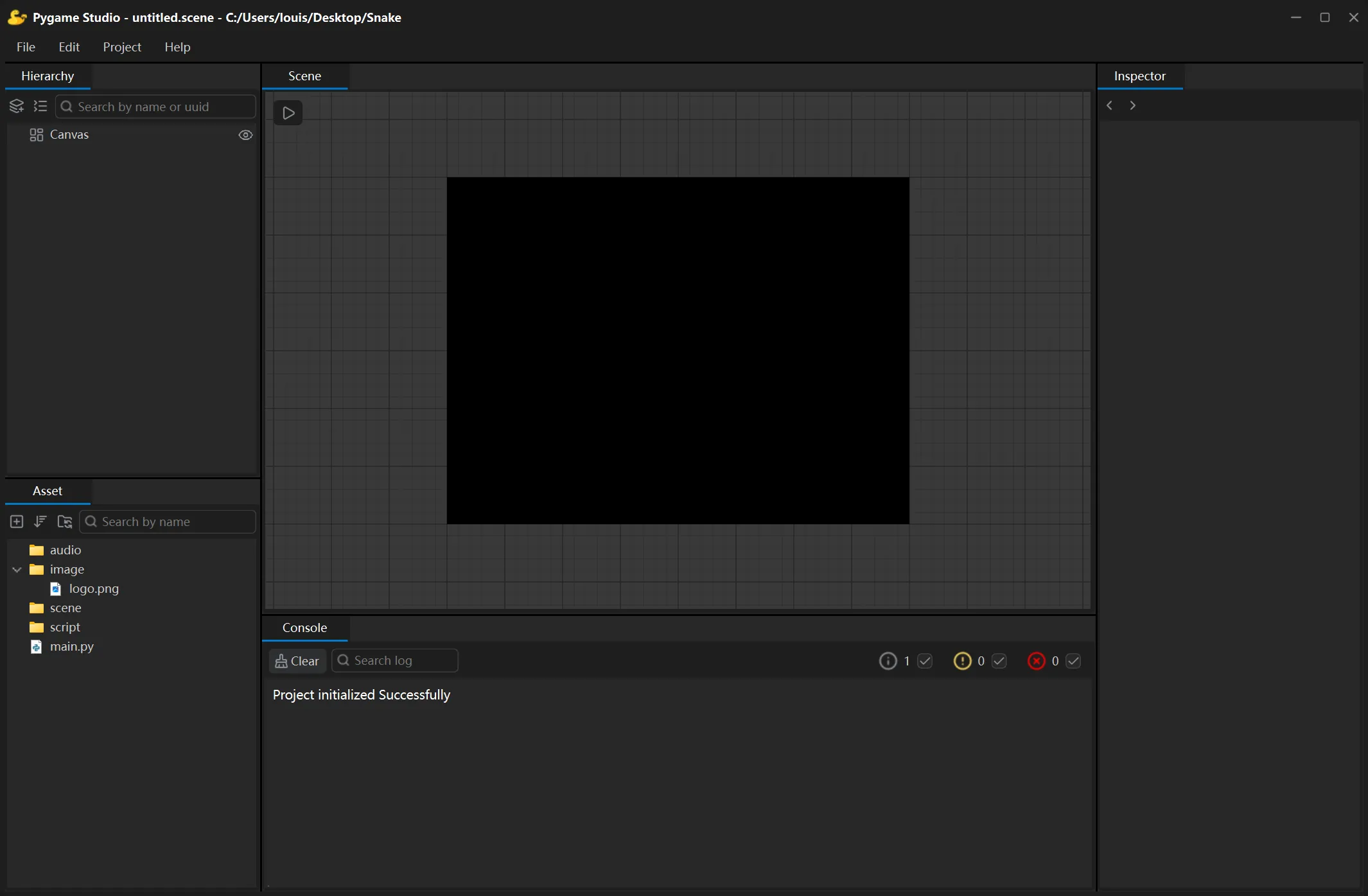 Enter Editor